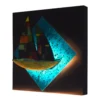 BALANGAY BOAT LIGTHED WALL ART